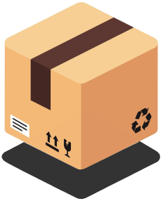 3d delivery box parcel